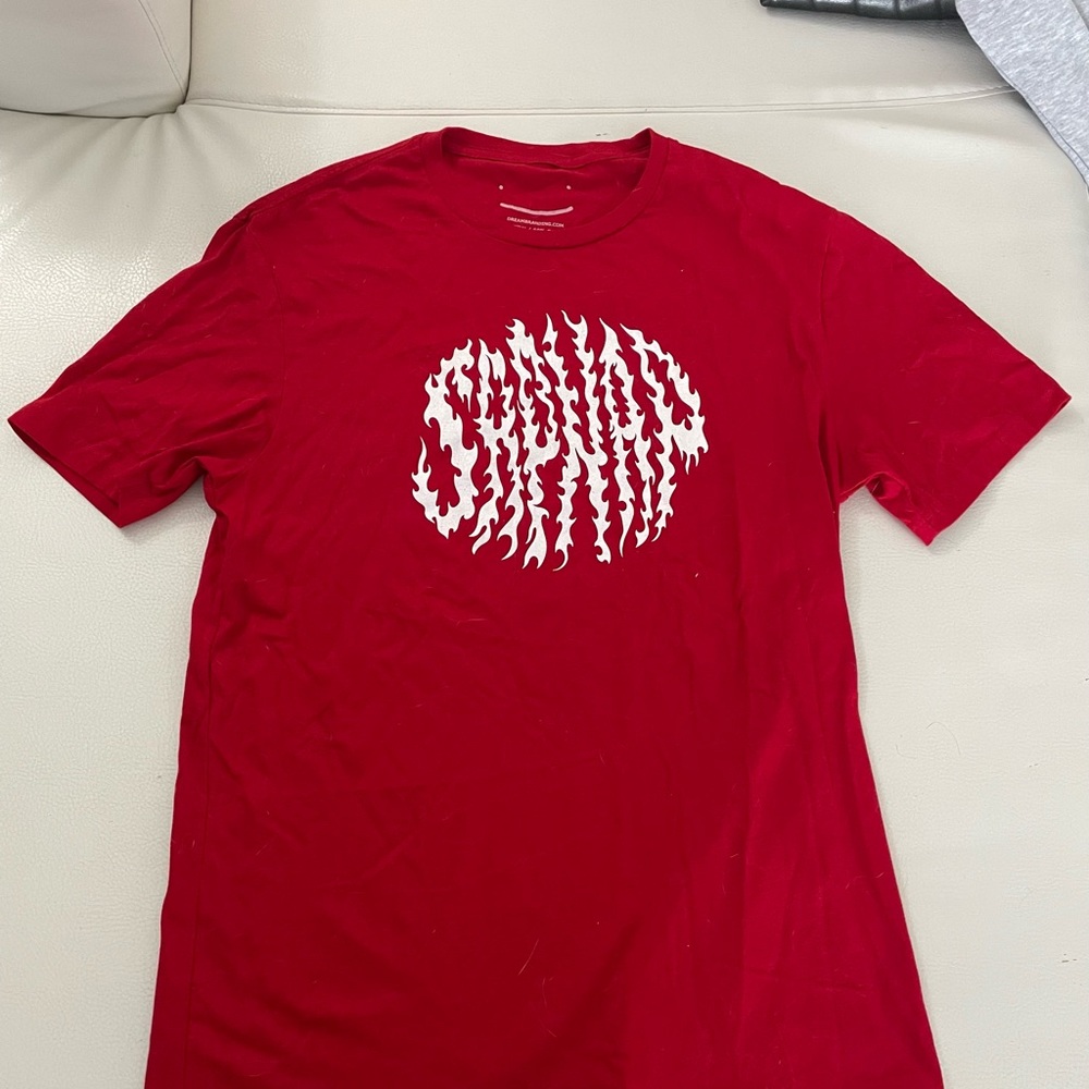 Sapnap / Dream Red Graphic Crewneck T-Shirt